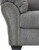 Allmaxx - 3 Pc. - Sofa, Loveseat, Rocker Recliner - Pewter
