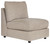 Kellway - Armless Chairs Corner 7 Pc Sectional - Bisque