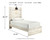 Cambeck - 5 Pc. - Dresser, Mirror, Twin Panel Bed - Whitewash