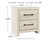 Cambeck - 7 Pc. - Dresser, Mirror, Twin Panel Bed, 2 Nightstands - Whitewash