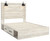 Cambeck - Queen Panel Bed with Side Storage Drawers - Whitewash