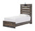 Drystan - Twin Panel Bed - Brown / Beige