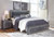 Lodanna - 6 Pc. - Dresser, Mirror, King Platform Bed with 2 Storage Drawers - Gray