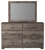 Ralinksi - 5 Pc. - Dresser, Mirror, Chest, Queen Panel Bed - Gray