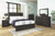 Belachime - 4 Pc. - Dresser, Mirror, Queen Panel Bed - Black