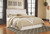 Willowton - 4 Pc. - Dresser, Mirror, Chest, King Panel Headboard - Whitewash