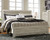 Bellaby - 7 Pc. - Dresser, Mirror, King Panel Bed, 2 Nightstands - Whitewash