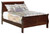 Alisdair - Full Sleigh Bed - Dark Brown