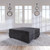 Lavernett - Oversized Accent Ottoman - Charcoal