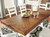 Valebeck - 6 Pc. - Dining Room Table, 4 Side Chairs, Server - White / Brown