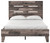 Neilsville - Full Panel Platform Bed - Multi Gray