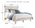 Shawburn - Queen Panel Platform Bed - Whitewash