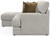 Tori - 2 Piece Sofa Chaise With Comfort Coil Seating And 6 Accent Pillows Included (Left Side Facing Chaise) - Birch