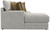 Tori - 2 Piece Sofa Chaise With Comfort Coil Seating And 6 Accent Pillows Included (Left Side Facing Chaise) - Birch