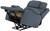 Dreamtime - Power Headrest Power Lay Flat Recliner With CR3 Heat/Massage/Zero Gravity - Haze