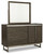 Arkenton - Dresser, Mirror - Grayish Brown
