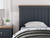 Landocken - Twin Panel Headboard - Brown / Blue