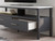 Cadmori - Extra Large TV Stand - Black / White