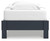 Simmenfort - Twin Platform Bed - Navy Blue