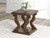 Maylee - Square End Table - Dark Brown