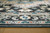 Leningston - 5' x 7' Washable Rug - Black / Cream / Blue