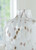 Keelton - Vase - 14" - White / Taupe / Pink