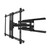 Kanto - Full Motion Mount For 42" To 100" TVs - Black