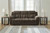 Frohn - Reclining Sofa - Chocolate