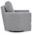 Freybourne Next-Gen Nuvella - Swivel Accent Chair - Pewter
