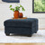 Aviemore - Oversized Accent Ottoman - Ink