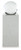 Sellner - 12" Sculpture - Clear / White