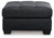 Barlin Mills - Oversized Accent Ottoman - Carbon