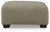 Newellen - Oversized Accent Ottoman - Beige