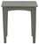 Visola - Square End Table - Gray