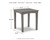 Visola - Square End Table - Gray