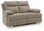 Side-Swipe - Reclining Loveseat - Mocha
