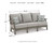 Visola - Sofa with Cushion - Gray