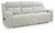 Forest Lake - Power Reclining Sofa With Adj Headrest - Alloy