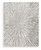 Verland - 8' x 10' Washable Rug - Gray / White