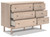 Arloster - Six Drawer Dresser - Tan