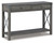 Freedan - Console Sofa Table - Grayish Brown
