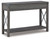 Freedan - Console Sofa Table - Grayish Brown