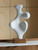 Lavarsen - Sculpture - 25.75" - White / Brown