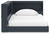 Simmenfort - Twin Bookcase Storage Bed - Navy Blue