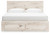 Lawroy - King Panel Bed With Storage Footboard - Light Natural