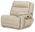 Double Deal - 4-Piece Power Reclining Sectional - Almond