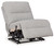 Acklen Place - 5-Piece Power Reclining Sectional - Pewter