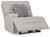 Acklen Place - 5-Piece Power Reclining Sectional - Pewter