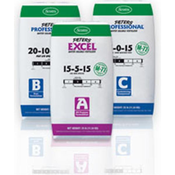 Peter's 15515 Water Soluble Fertilizer 25 Grower's Nursery Supply