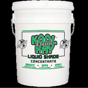 KOOL-RAY CLASSIC SHADE, 5 GALLON KOOL-RAY CLASSIC SHADE, 5 GALLON